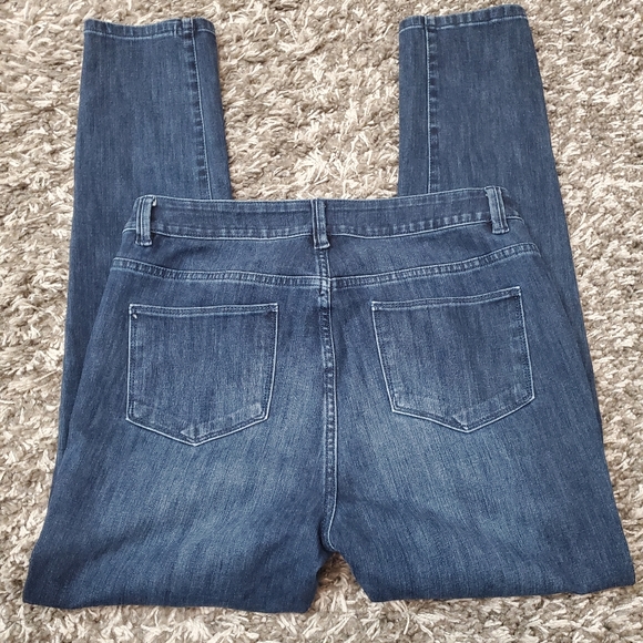 Soft Surroundings Dark Wash Jeans Womens Sz Small - Picture 4 of 6